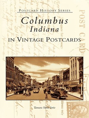 cover image of Columbus, Indiana in Vintage Postcards